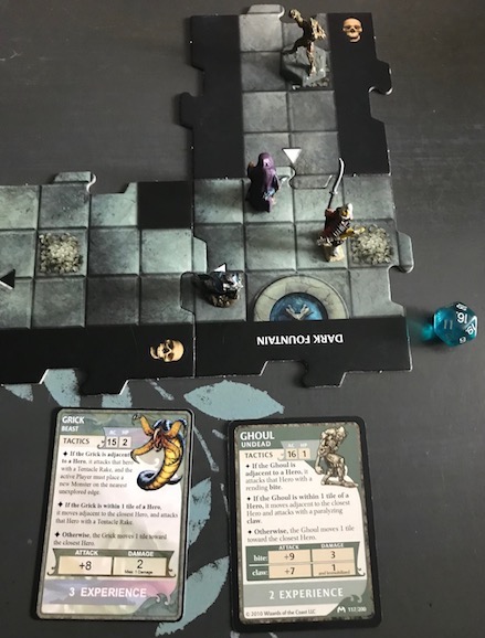 Ravenloft dungeon combat