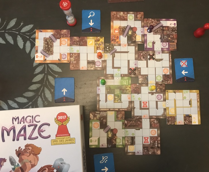 Magic Maze 4 player game
