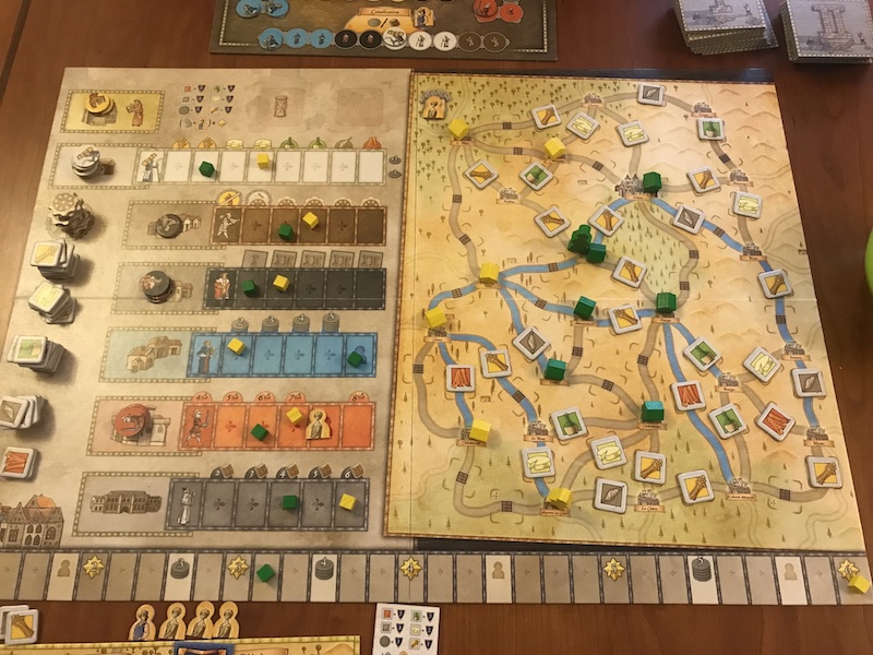 Main Orleans board at end