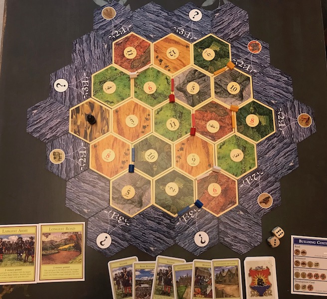 Catan setup