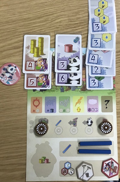 Takenoko winning player board