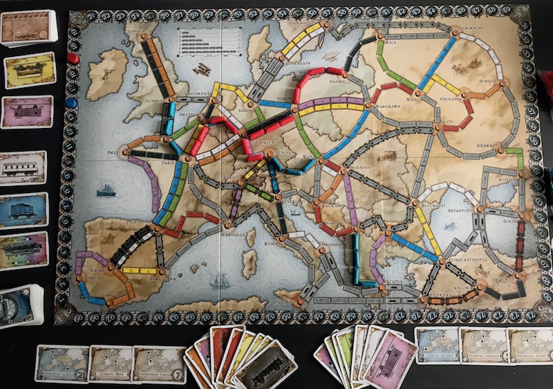 Ticket to ride setup