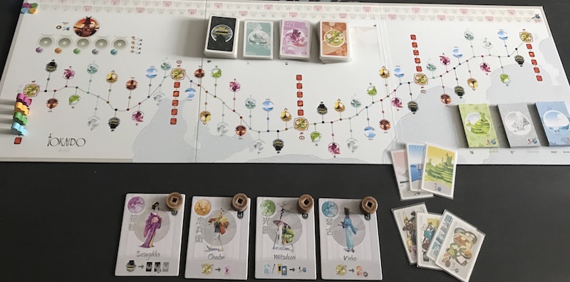 Tokaido starting journey