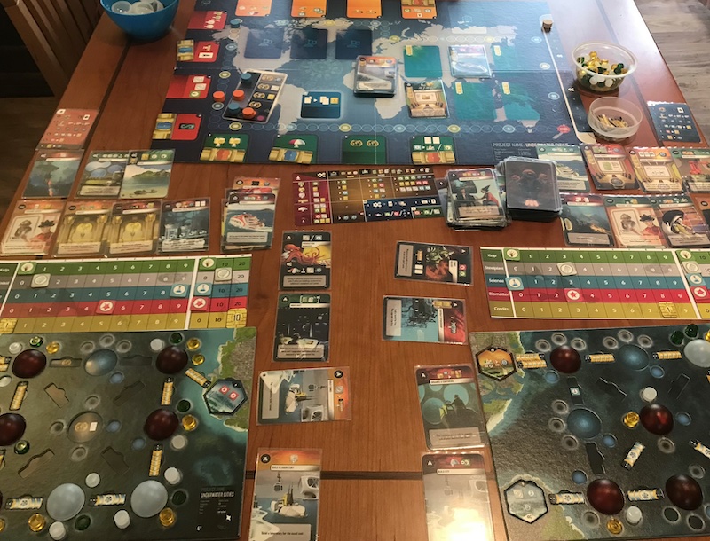 Underwater Cities end game
