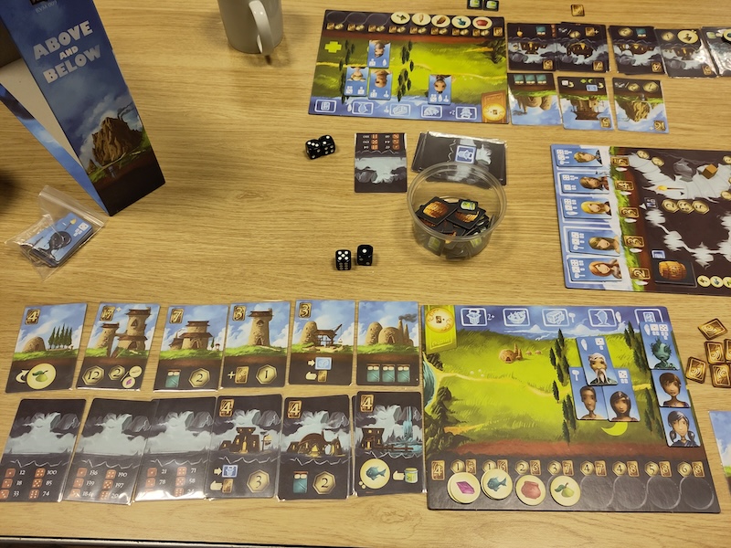 Above and Below Above and Below